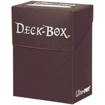 Ultrapro Poly Deck Box - Brown Gaming Accessories 3 Ultrapro Poly Deck Box - Brown Gaming Accessories