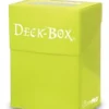 Ultrapro Gaming Accessories Poly Deck Box - Bright Yellow