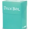 Ultrapro Gaming Accessories Poly Deck Box - Aqua 2 Ultrapro Gaming Accessories Poly Deck Box - Aqua