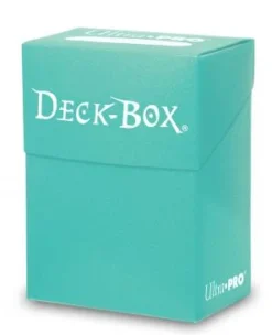 Ultrapro Gaming Accessories Poly Deck Box - Aqua