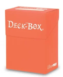 Ultrapro Poly Deck Box - Peach Gaming Accessories