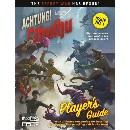 Modiphius Achtung! Cthulhu RPG : Player's Guide Role Playing Games 3 Modiphius Achtung! Cthulhu RPG : Player's Guide Role Playing Games