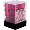 Gaming Accessories Chessex : 12mm D6 Set Pink/Silver