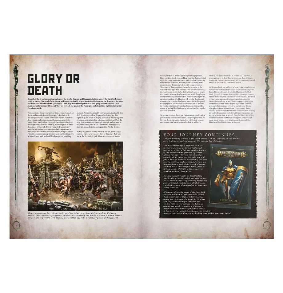 Games Workshop Warcry Core Book 6 Games Workshop Warcry Core Book