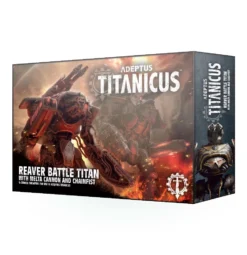 Games Workshop Adeptus Titanicus - Reaver Battle Titan With Melta Cannon And Chainfist