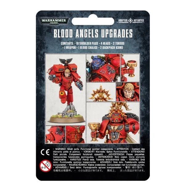 Games Workshop Blood Angels Upgrades 3 Games Workshop Blood Angels Upgrades