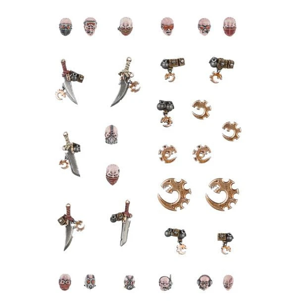 Games Workshop Genestealer Cults Upgrade Pack 4 Games Workshop Genestealer Cults Upgrade Pack