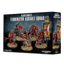 Games Workshop Blood Angels Terminator Assault Squad