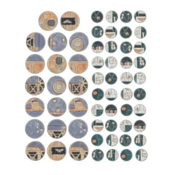 Games Workshop Sector Imperialis 25 & 40mm Round Bases