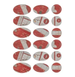 Games Workshop Sector Imperialis 60mm Round, 75 & 90mm Oval Bases