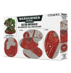 Games Workshop Sector Imperialis 60mm Round, 75 & 90mm Oval Bases