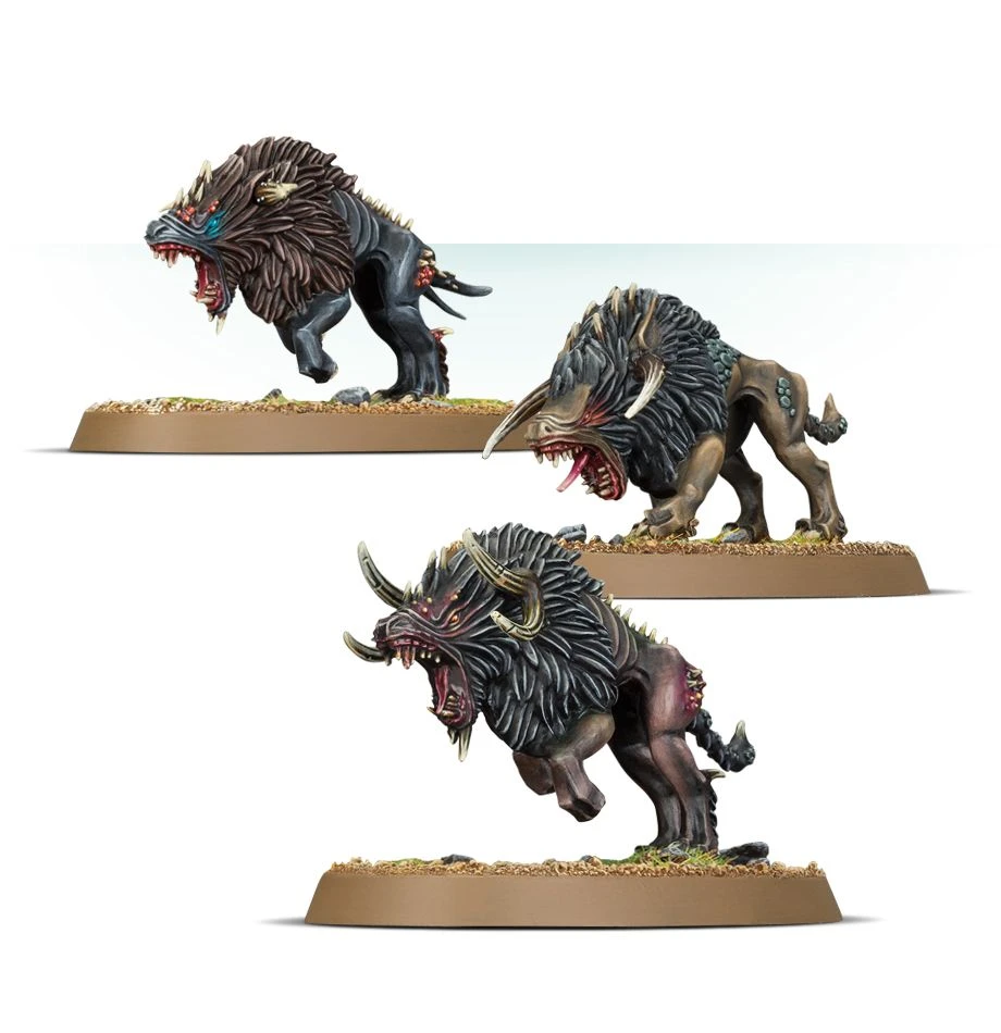 Games Workshop Chaos Warhounds 6 Games Workshop Chaos Warhounds
