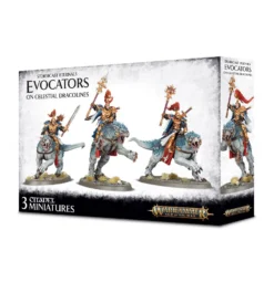 Games Workshop Stormcast Eternals Evocators On Celestial Dracolines