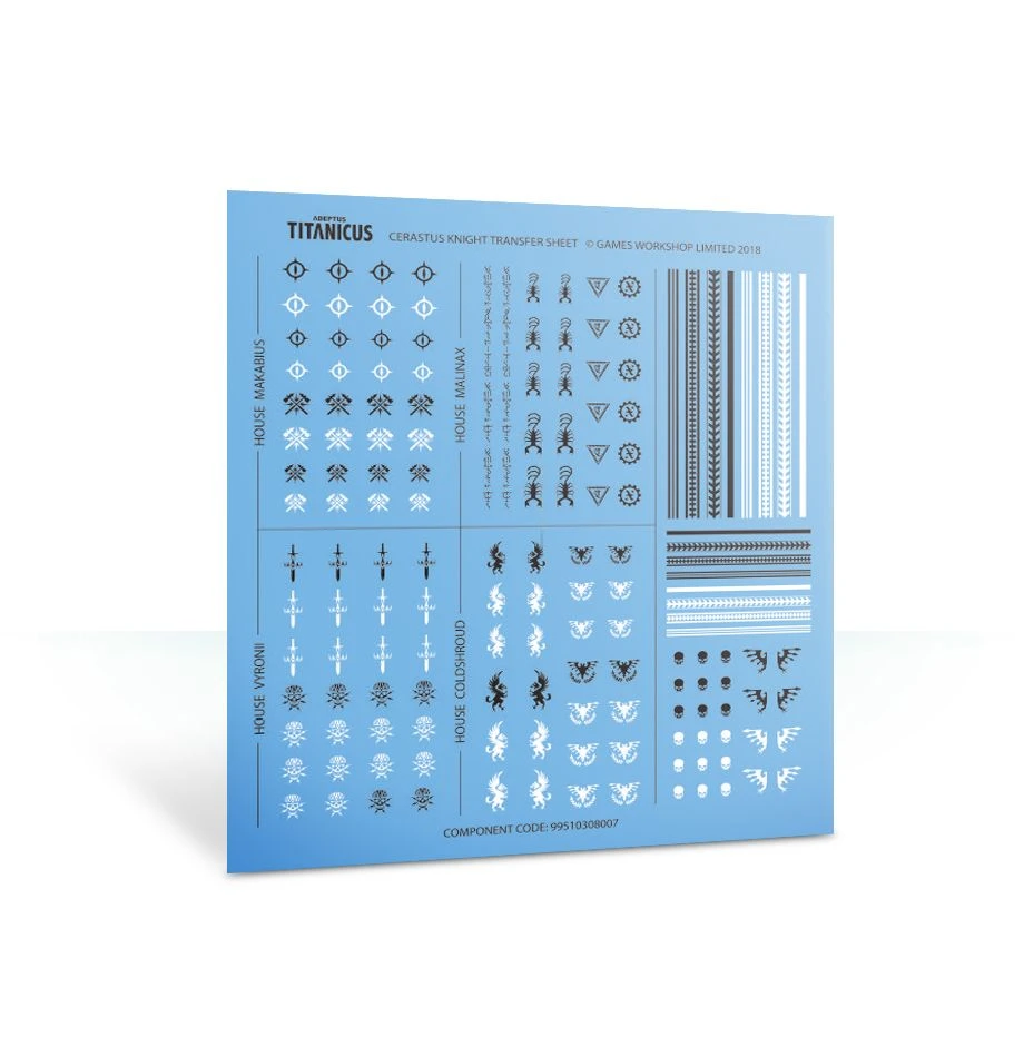 Games Workshop Adeptus Titanicus - Imperial Cerastus Knights 4 Games Workshop Adeptus Titanicus - Imperial Cerastus Knights