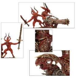 Games Workshop Daemons Of Khorne Bloodthrone / Skull Cannon