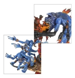 Games Workshop Tzeentch Burning Chariot / Herald / Exalted Flamer