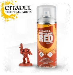 Games Workshop SPRAY Paint: Mephiston Red