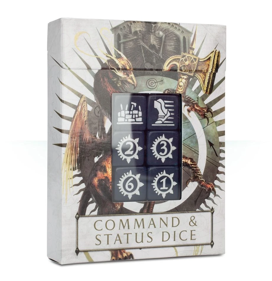 Games Workshop Age Of Sigmar: Command And Status Dice 3 Games Workshop Age Of Sigmar: Command And Status Dice