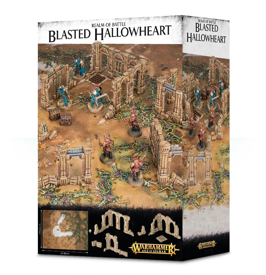 Games Workshop Realm Of Battle : Blasted Hallowheart 12 Games Workshop Realm Of Battle : Blasted Hallowheart