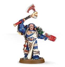 Games Workshop Space Marine Librarian With Force Axe & Plasma Pistol