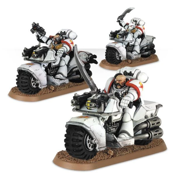 Games Workshop White Scars Bike Upgrade Pack Warhammer 40,000 3 Games Workshop White Scars Bike Upgrade Pack Warhammer 40,000