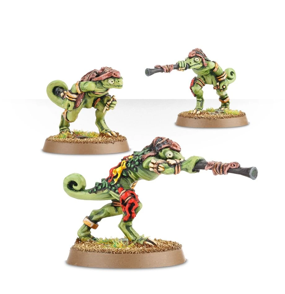 Games Workshop Chameleon Skinks 4 Games Workshop Chameleon Skinks