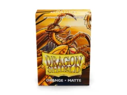 Arcane Tinmen Dragon Shields : Orange - Matte (60 Count Japanese Size)