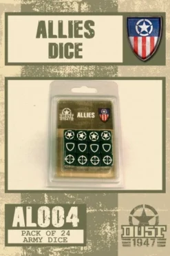 DUST Dust 1947 Allies Dice
