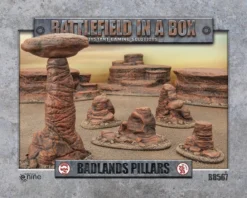 Gale Force Nine Battlefield In A Box: Badlands Pillars