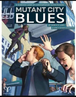 Pelgrane Press Mutant City Blues Role Playing Games