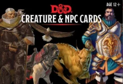 Gale Force Nine Dungeons & Dragons - Creature & NPC Cards