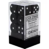 Gaming Accessories Chessex : 16mm D6 Set Black/White