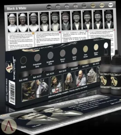 Scale75 Paints Black & White Paint Set