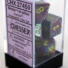 Chessex : Polyhedral 7-die Set Mosaic/Yellow Festive Gaming Accessories