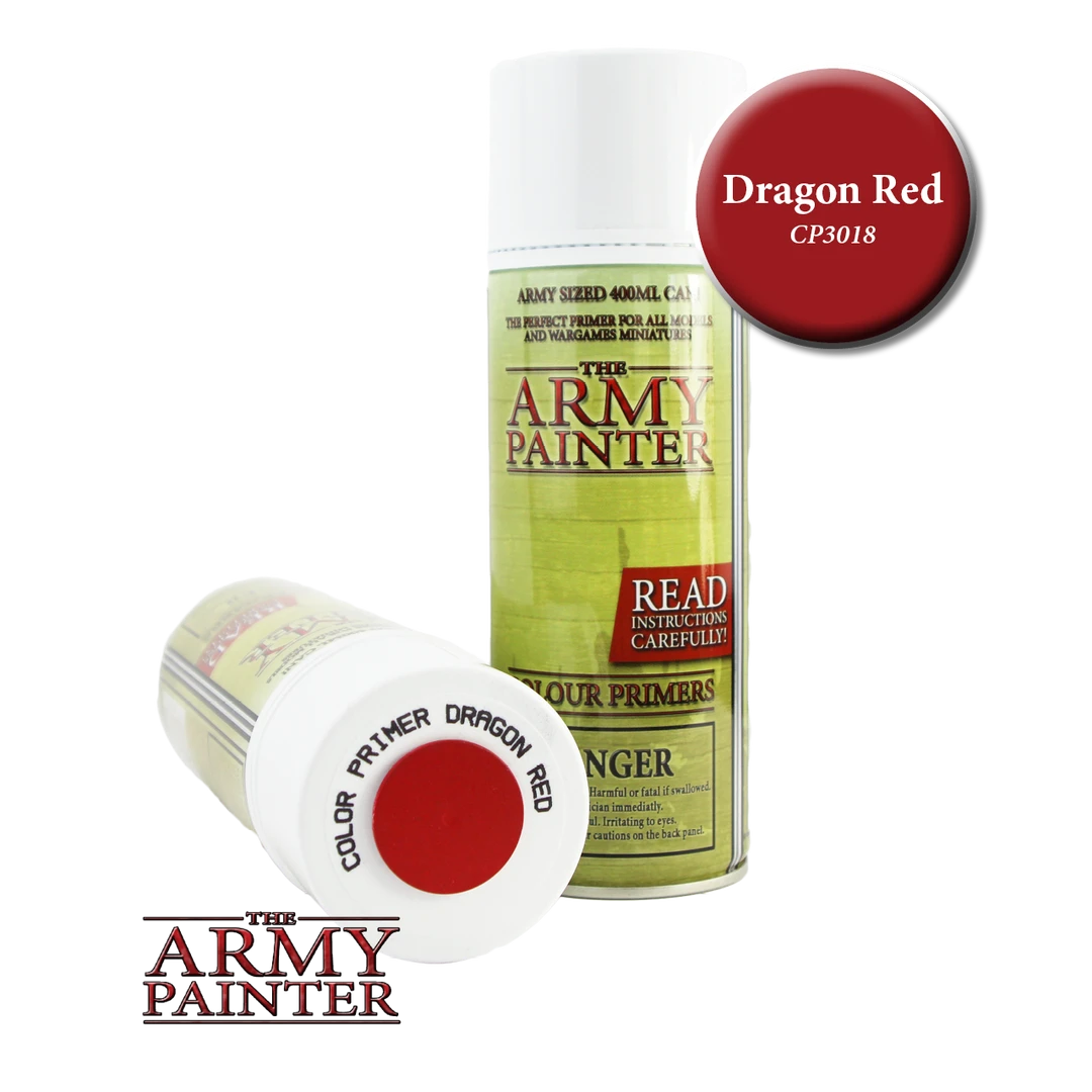 Army Painter SPRAY Paint: Dragon Red Paints 3 Army Painter SPRAY Paint: Dragon Red Paints