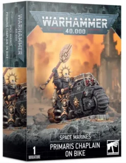 Games Workshop Primaris Chaplain On Bike