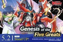 Bushiroad CARDFIGHT!! VANGUARD OverDress Booster Pack 01: Genesis Of The Five Greats Box (SUMMER RESTOCK) Cardfight Vanguard