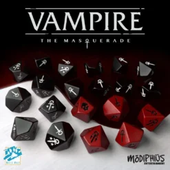 Modiphius Role Playing Games Vampire The Masquerade Dice Set