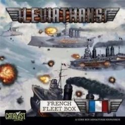 Catalyst Game Labs Leviathans : French Fleet Box Expansion Board Games