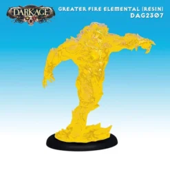 CMON Dark Age Dragyri: Greater Fire Elemental (RED)
