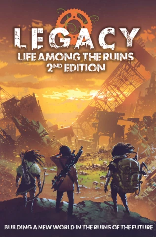 Modiphius Legacy - Life Among The Ruins RPG : Core Rulebook Role Playing Games 3 Modiphius Legacy - Life Among The Ruins RPG : Core Rulebook Role Playing Games