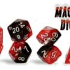 Gate Keeper Games Supernova; Magma 7 Dice Set