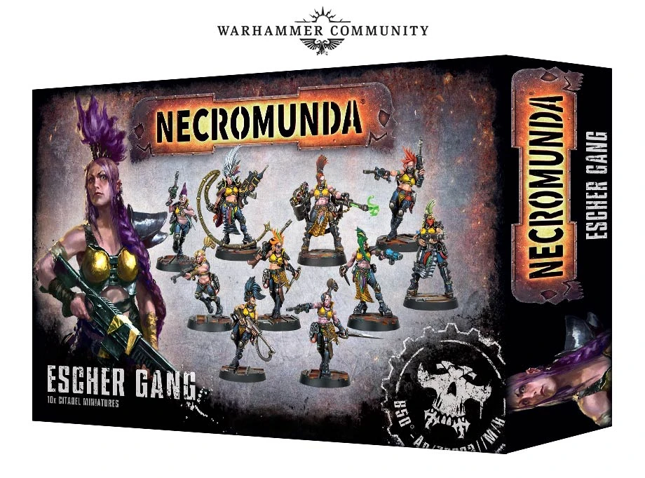 Games Workshop Necromunda Escher Gang 3 Games Workshop Necromunda Escher Gang