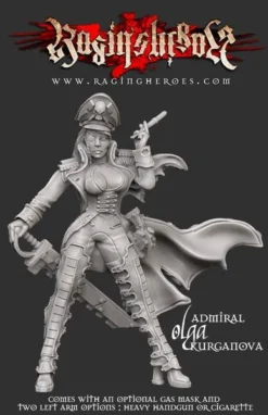 Raging Heroes TGG - Admiral Olga Kurganova Warhammer 40,000