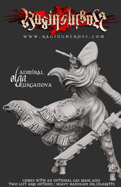 Raging Heroes TGG - Admiral Olga Kurganova Warhammer 40,000 4 Raging Heroes TGG - Admiral Olga Kurganova Warhammer 40,000