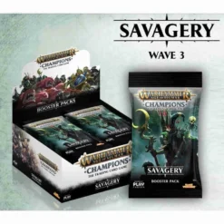 Playfusion Warhammer Champions CCG Savagery- Booster Box