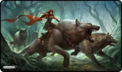 Gamermats - Dark Red Riding Hood Game Mats