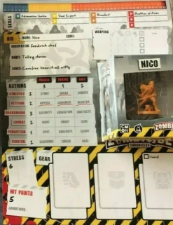 CMON Zombicide 2nd Edition - Nico The Chef CMon Boxed Games