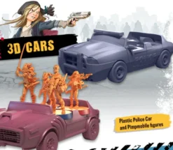 CMON Zombicide 2nd Edition - 3d Car Set