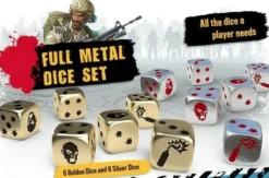 CMON Zombicide 2nd Edition - Full Metal Dice CMon Boxed Games